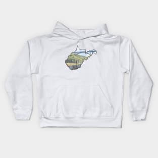 West Virginia Kids Hoodie